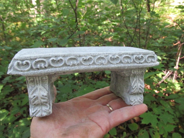 Small concrete garden bench new arrivals
