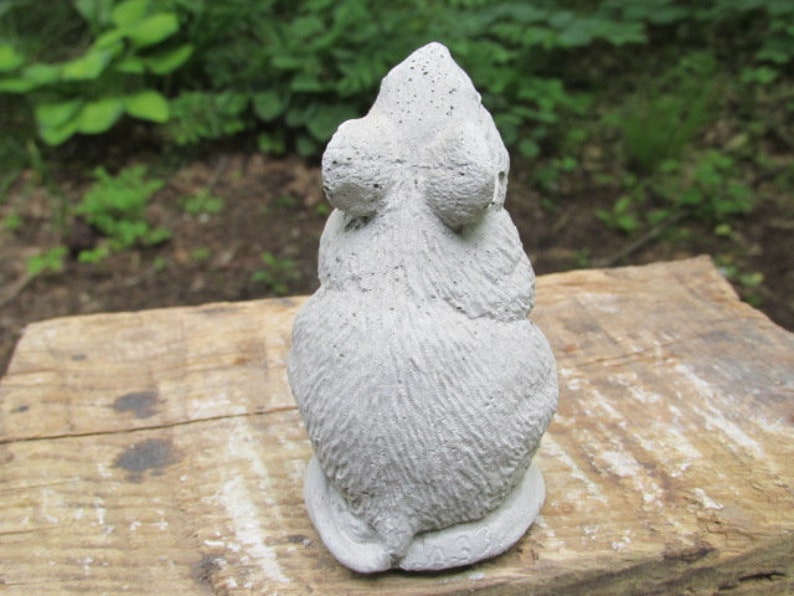 cement mickey mouse statue