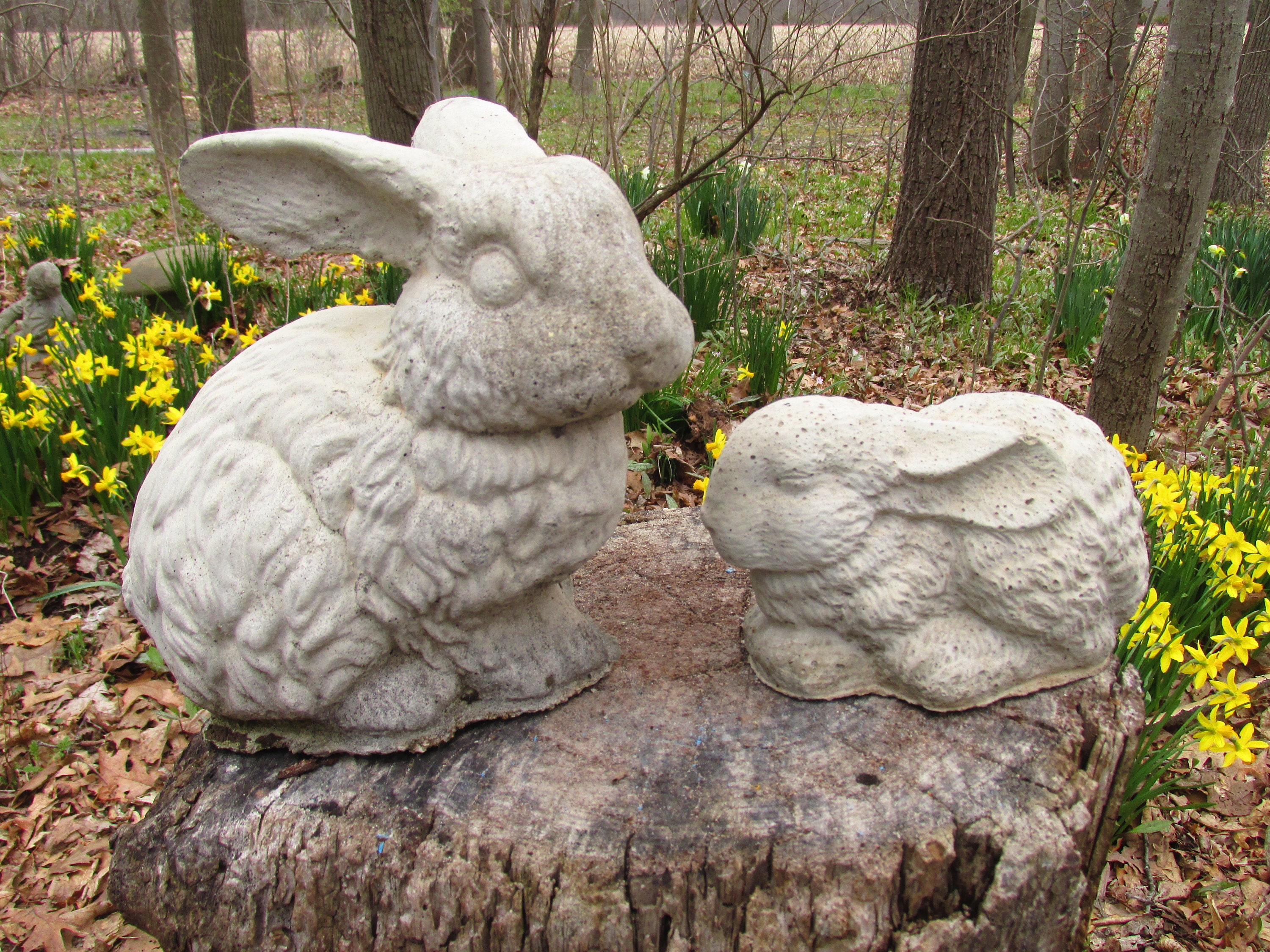 Antique Concrete Lawn Ornaments