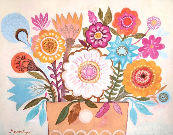 Ramo De Toscana Pintura Original Sobre Papel De Alta Calidad Etsy