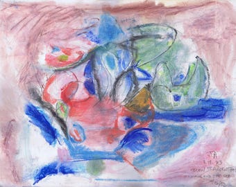 After the Mountains and the Sea by Helen Frankenthaler