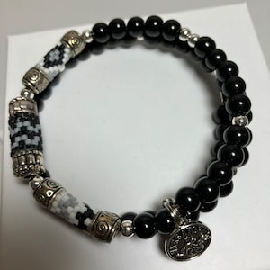 Aquarius (Water Beaver) Zodiac Horoscope Bracelet with Charm