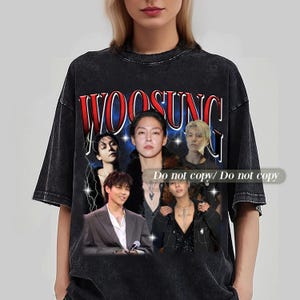 Woosung 90s Vintage Bootleg T-shirt, gift for her, Classic retro tee,  WRLD The Rose