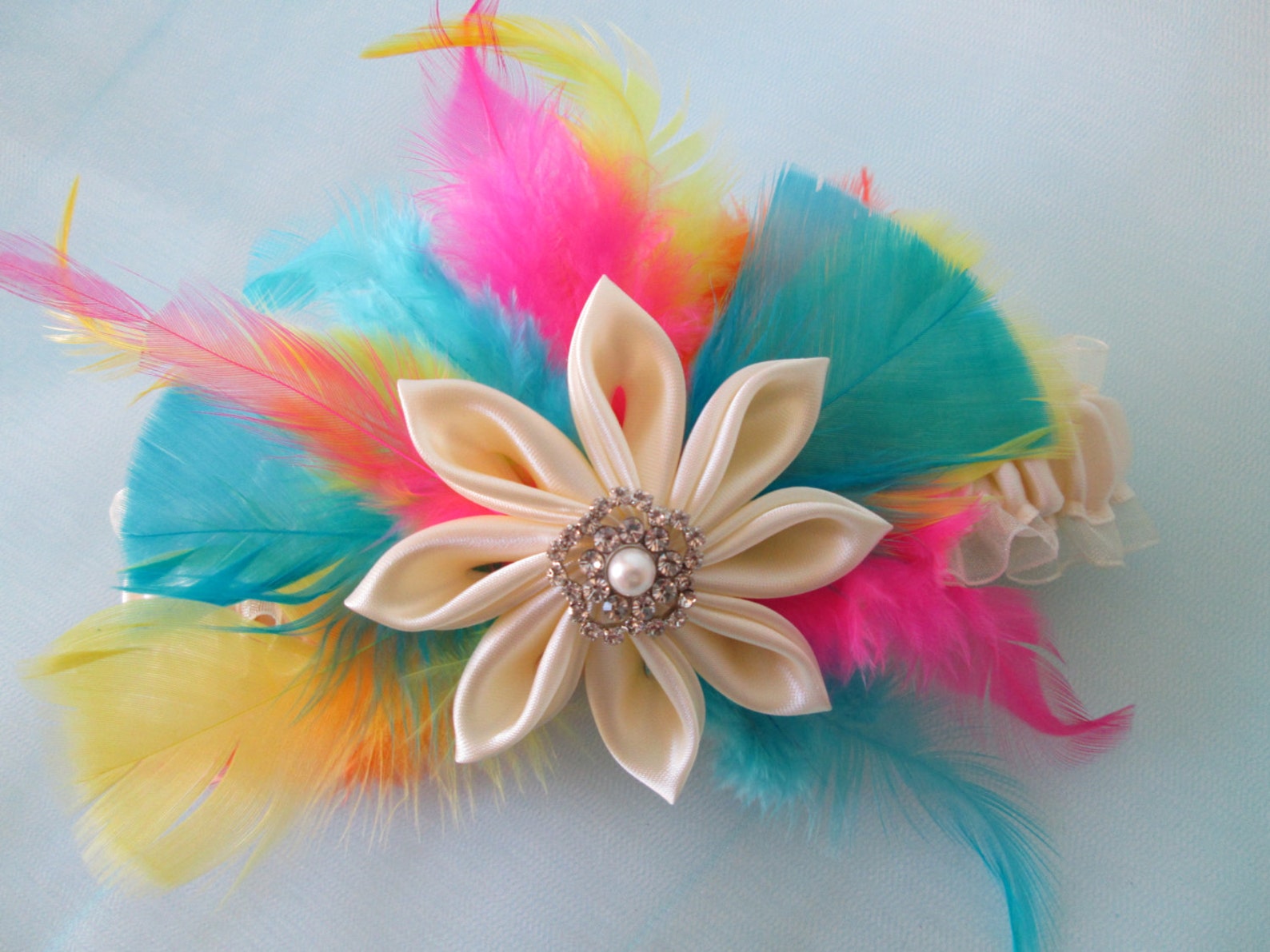 Rainbow Holo Garters (set of 2) main image 0