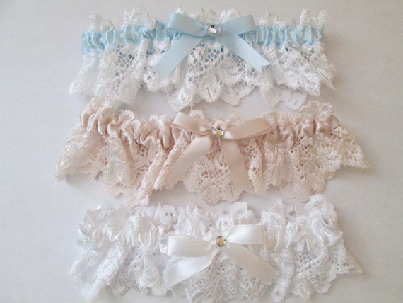 Wedding Garter Keepsake Toss Garter Diy Create Your Own Etsy