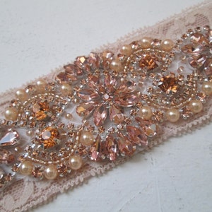 Rose Gold Garters (set of 2) main image 0