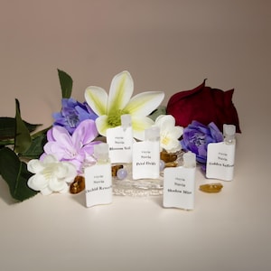 Floral Dream Collection – Romantic Floral Perfume Oils , Natural Scented Oils, Elegant Floral Fragrances for Women, Perfect Gift for Her