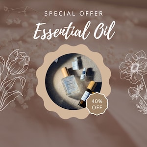 Orchid Reverie - Natural Alcohol-Free Fragrance Oil, Floral Jasmine & Orchid Scent, Vegan Perfume, Uplifting Tea Leaves, Gift for Her, 10ML
