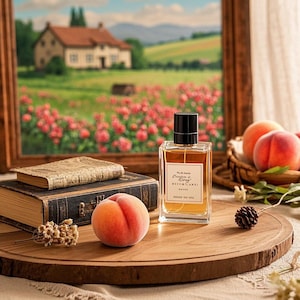 Peach Essence Collection – Sweet Peach Fragrance Set, Perfect for Romantic Dates, Outdoor Adventures & Evening Gatherings, Date nights gift