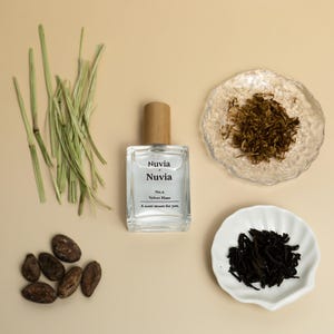 Velvet Haze – Natural Scented Body Oil Perfume, Comforting Fragrance for Women, After Shower Moisturizer, Sweet Tonka Bean & Tobacco Scent