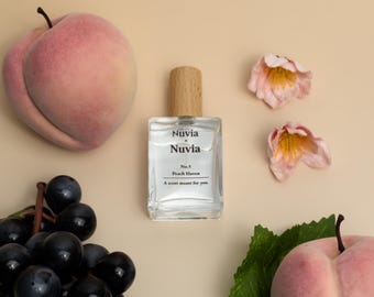 Peach Haven – Perfume Floral e Frutado, Aroma Revigorante de Flor de Pêssego e Flor de Cerejeira para Mulheres, Fragrância Perfeita para a Primavera