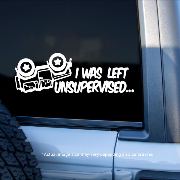Jeep Rollover Decal Etsy