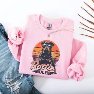 Rottweiler Sweatshirt For Woman V Neck T-shirt Best Seller Tshirts For Her Shirts For Women Tee Shirts Girls Clothing Gift Animal Lover