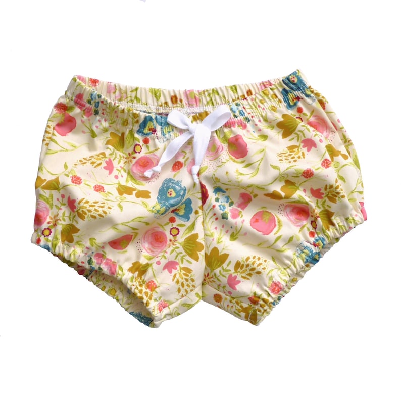 Floral Bloomer Baby Girl Bloomer Shorts Baby Girl Shorts Etsy