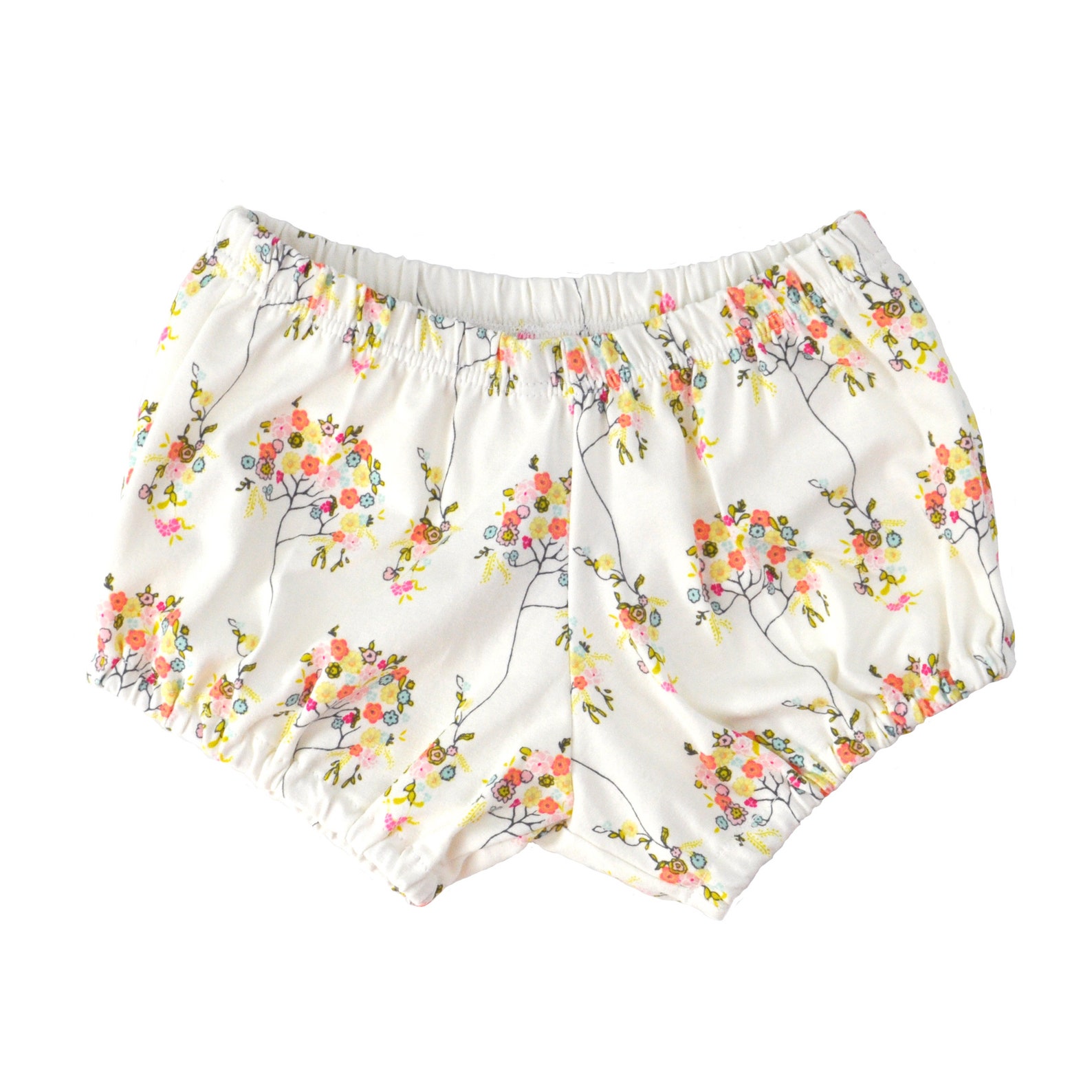 Floral Bloomer Baby Girl Bloomer Shorts Baby Girl Shorts Etsy