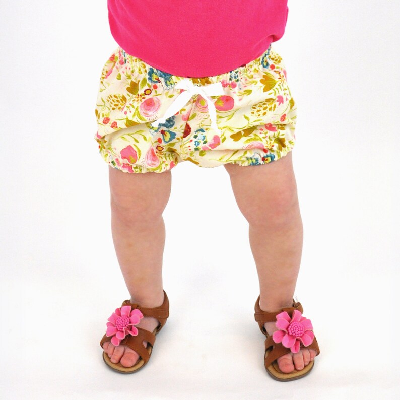 Floral Bloomer Baby Girl Bloomer Shorts Baby Girl Shorts Etsy