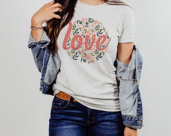 LOVE FLORAL CIRCLE