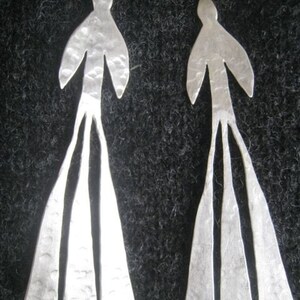 Sterling Quetzal Bird Earrings image 3