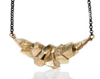 Cocoon Sculptural Chrysalis Necklace