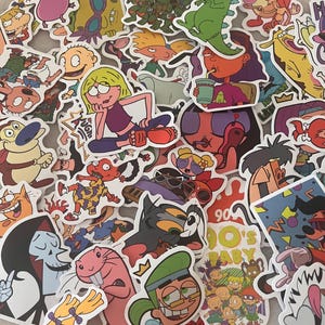 90s Cartoon Stickers