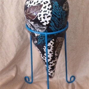 Repurposed Animal Motif Vase