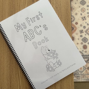 My first ABCs book Winnie the Pooh digital files