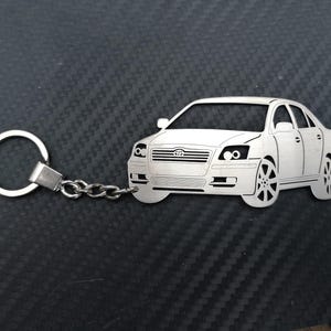 Portachiavi personalizzato per fan dell&#39;auto, Toyota Avensis