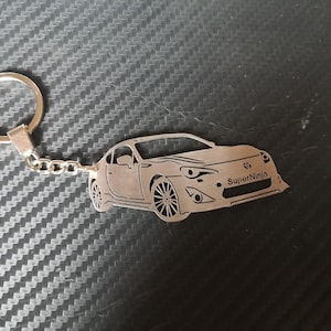 Portachiavi personalizzato per fan dell&#39;auto, Toyota GT86