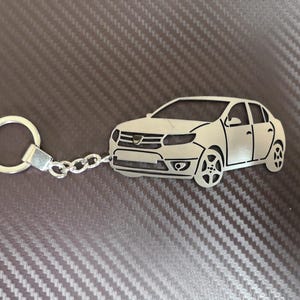 Custom car fan keychain,Dacia Logan