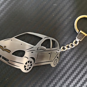 Portachiavi personalizzato per fan dell&#39;auto, Toyota Yaris