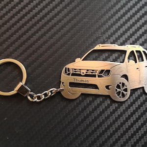 Custom car fan keychain,Dacia Duster