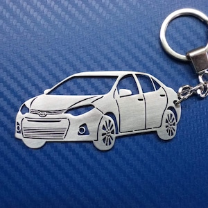Portachiavi personalizzato per fan dell&#39;auto, Toyota Corolla S