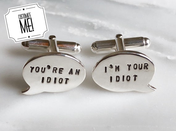 Big Bang Theory Gifts For Men Speech Bubble Cufflinks Etsy