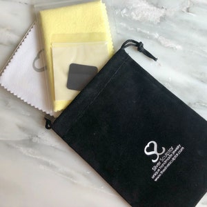 Polishing Cloth Cloths to Clean Jewelry Anti-Tarnish Tabs Jewelry Cleaning Kit Clean Your Jewelry Sterling Silver Cleaner