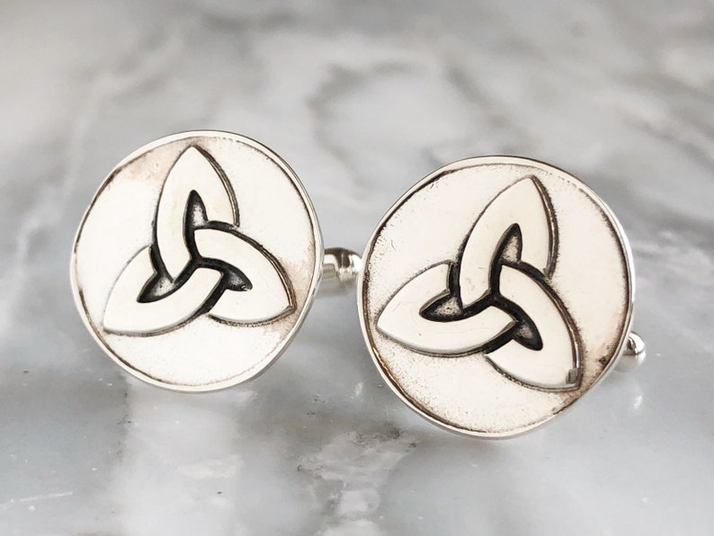 Celtic Knot Cufflinks Celtic Inspired Cufflinks Celtic Gifts Etsy