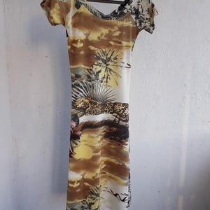 Roberto cavalli dress - Etsy Polska