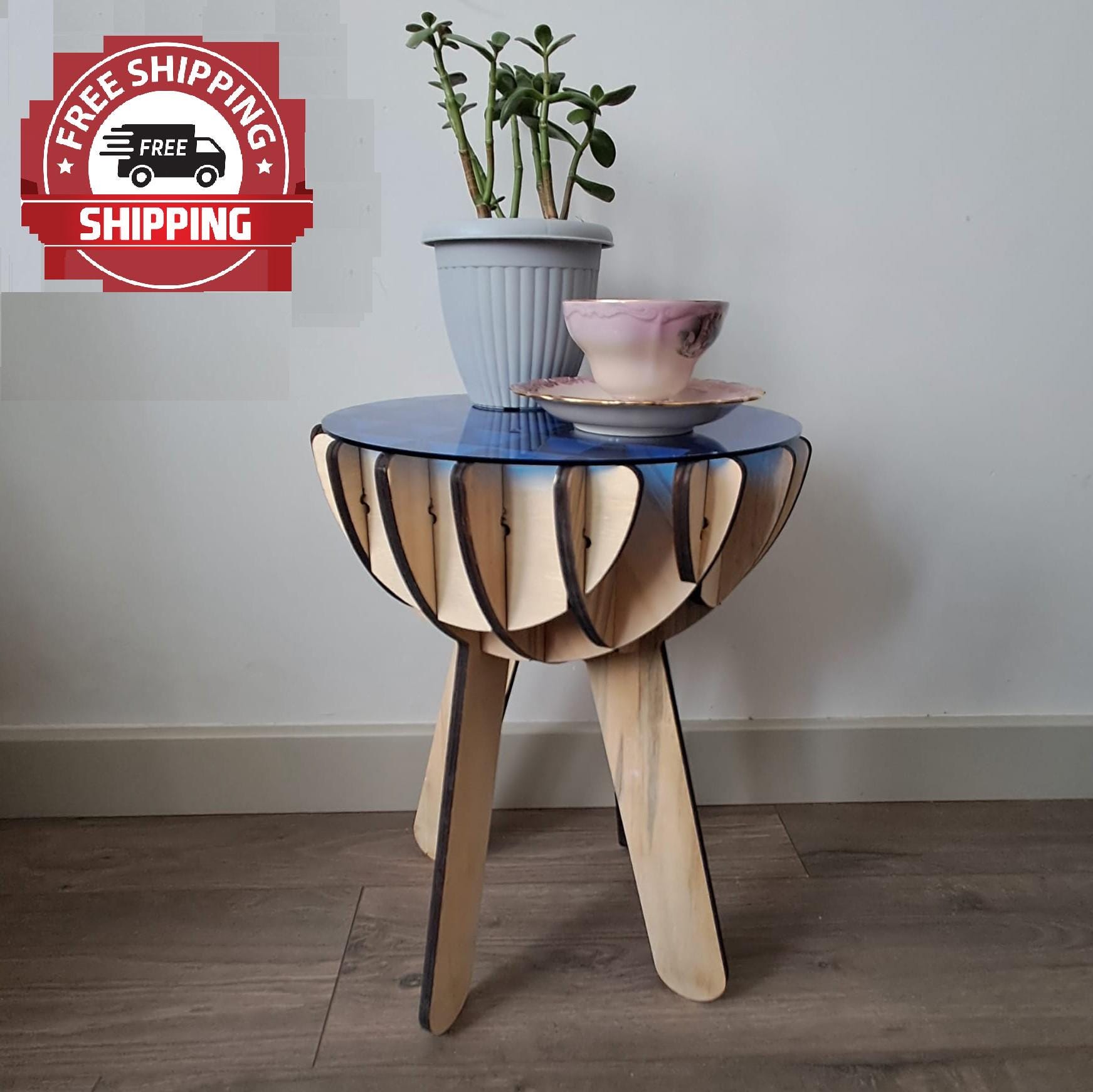 Table basse PUZZLE hémisphère