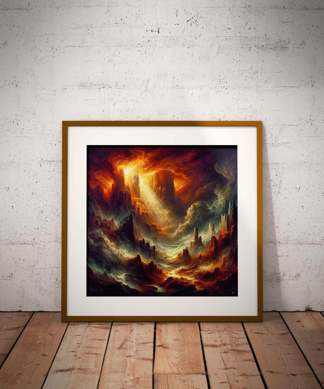 Stairway to Heaven Wall Art Led Zeppelin Inspired Poster Mystical ...