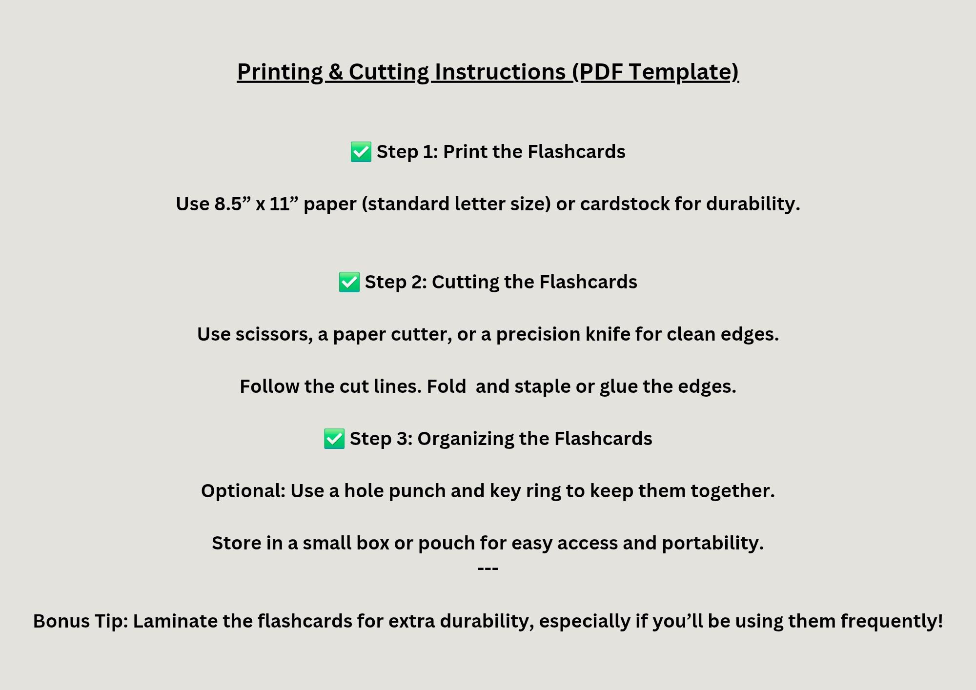 Sterile Processing Flashcards for Healthcare Professionals | SPD Study