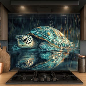 Dosseret en verre trempé, Dosseret en verre pour la cuisine, Couvercle supérieur de cuisinière, Dosseret de poêle, Dosseret de cuisine, Dosseret pour cuisinière
