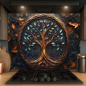 Dosseret en verre trempé, Dosseret en verre pour la cuisine, Couvercle supérieur de cuisinière, Dosseret de poêle, Dosseret de cuisine, Dosseret pour cuisinière