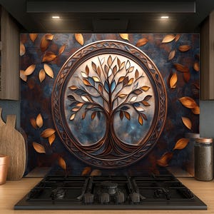 Dosseret en verre trempé, Dosseret en verre pour la cuisine, Couvercle supérieur de cuisinière, Dosseret de poêle, Dosseret de cuisine, Dosseret pour cuisinière