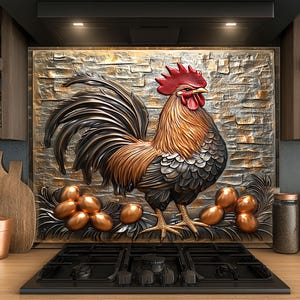 Dosseret en verre trempé, Dosseret en verre pour la cuisine, Couvercle supérieur de cuisinière, Dosseret de poêle, Dosseret de cuisine, Dosseret pour cuisinière