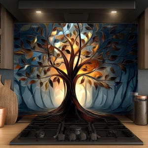 Crédence en verre trempé, crédence en verre pour la cuisine, couvercle de cuisinière, crédence de poêle, crédence de cuisine, crédence pour cuisinière