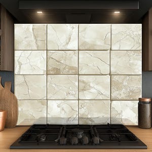 Dosseret en verre trempé, Dosseret en verre pour la cuisine, Couvercle supérieur de cuisinière, Dosseret de poêle, Dosseret de cuisine, Dosseret pour cuisinière