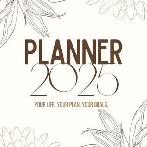 2025 Weekly Planner & Monthly Budget Planner Tracker - 90 pages