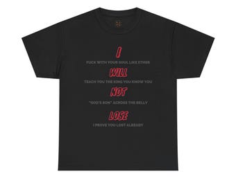 Ether (I Will Not Lose) T-Shirt Unisex