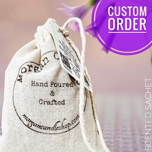 Scented Sachet (Air Freshener) CUSTOM ORDER | Long Lasting Scent | Use to freshen Cars, Closets, Drawers, Gym Bag, Diaper Bin, Bathroom etc. image 14