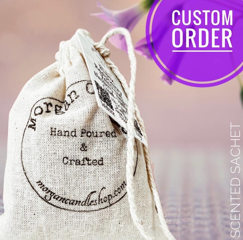 Scented Sachet (Air Freshener) CUSTOM ORDER | Long Lasting Scent | Use to freshen Cars, Closets, Drawers, Gym Bag, Diaper Bin, Bathroom etc. image 14
