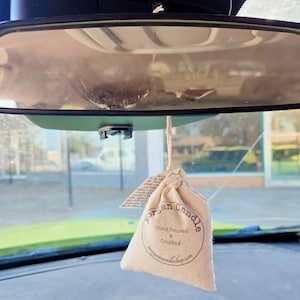 Scented Sachet (Air Freshener) CUSTOM ORDER | Long Lasting Scent | Use to freshen Cars, Closets, Drawers, Gym Bag, Diaper Bin, Bathroom etc. image 5